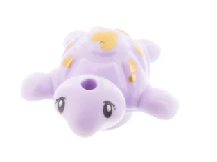 LEGO Turtle Baby, Friends with Black Eyes and Gold Spots Pattern