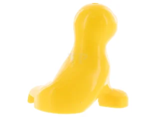 LEGO Zeehond, Friends met zwarte neus, gouden ogen en hartjes op…