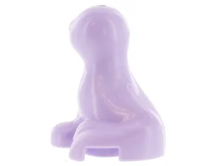 LEGO Zeehond, Friends met zwarte neus, gouden ogen en hartjes op…