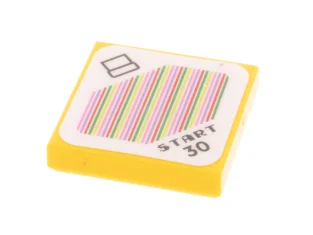 LEGO Baldosa 2 x 2 con código de escáner de Super…