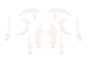 LEGO Weapon Pack, 10 in Bag (Multipack)