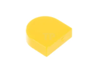 LEGO Piastrelle 1 x 1 Mezzo Cerchio