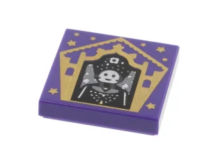 LEGO Tile 2 x 2 with Chocolate Frog Card Seraphina Picquery…