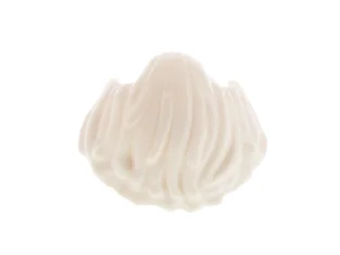 LEGO Hair Minifig/-doll, Short Swept Back and Widow's Peak