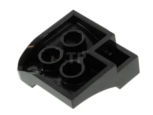 LEGO Dakpan Gebogen 3 x 3 Dubbel