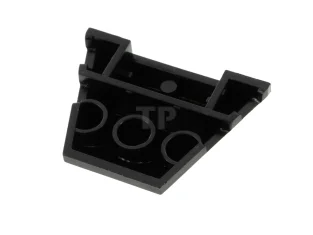 LEGO Wig 4 x 3 Driedubbel gebogen met koplamppatroon