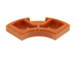 LEGO Tile 2 x 2 Round Corner with Nails and Wood…