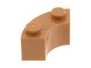 LEGO Ladrillo 2 x 2 Esquina redonda con parte inferior reforzada
