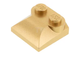 LEGO Brick 2 x 2 x 2/3 Two Studs and Curved…