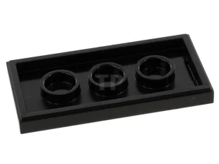 LEGO Tile 2 x 4 with Dancefloor and Dancers Pattern