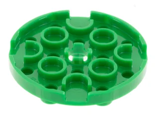 LEGO Placa, redonda 4 x 4 con agujero