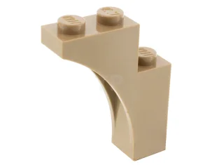 LEGO Brick 1 x 3 x 3 Half Arch