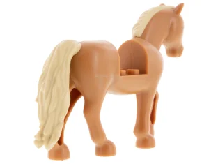 LEGO Horse, Movable Neck with 2 x 2 Cutout