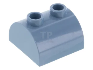 LEGO Brick, Modified 2 x 2 Curved Top with 2 Top…