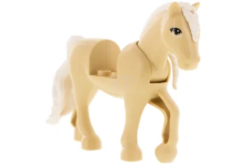 LEGO Cheval, cou mobile avec découpe 2 x 2