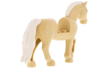 LEGO Cheval, cou mobile avec découpe 2 x 2