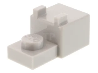 LEGO Minecraft hoofd, blokkerig met oren en neus (kat)