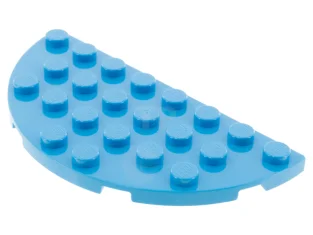LEGO Plate 4 x 8 Round Corner Double