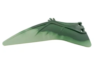LEGO Dinosaur Wing Pteranodon - Left with Marbled Sand Green Edge…