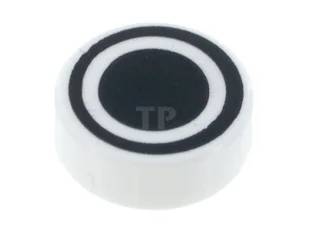 LEGO Fliese 1 x 1 Rund mit Kreis - Ringmuster