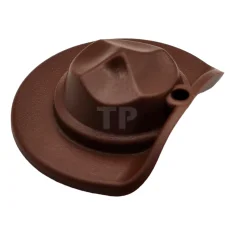 LEGO Minifigure, Headgear Hat, Wide Brim Flat