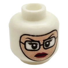 LEGO Kopf Minifigur mit Alien mit Augen und Zähnen / Balaclava-Muster…