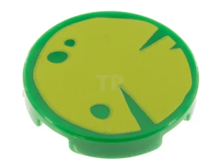 LEGO Tile 2 x 2 Round with Bottom O and Lily…