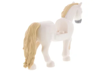 LEGO Cheval, cou mobile avec découpe 2 x 2