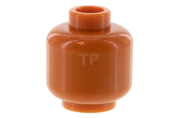 LEGO Kopf Minifigur (glatt) - Versenkter Noppe