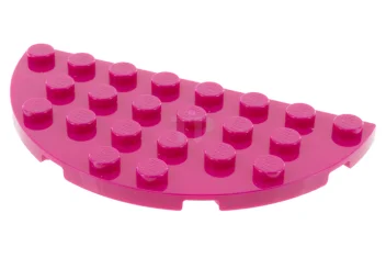 LEGO Plate 4 x 8 Round Corner Double
