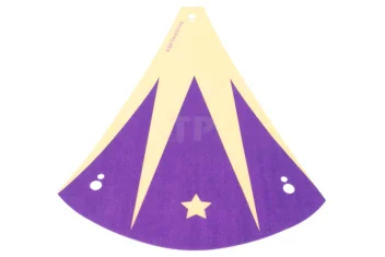 LEGO Cloth Tent / Roof Narrow with Dark Purple and Bright…