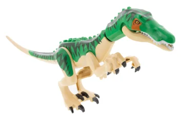 LEGO Dinosaur Baryonyx with Dark Green Stripes Pattern