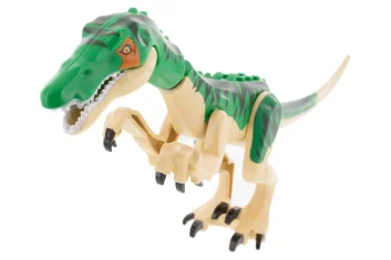 LEGO Dinosaur Baryonyx with Dark Green Stripes Pattern