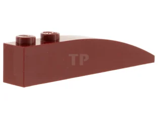 LEGO Pente courbée 6 x 1