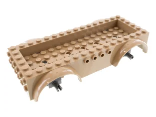 LEGO Vehicle, Base 8 x 16 x 2 1/2 with Mudguards…