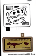 LEGO Adesivo per il set 76940