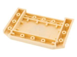 LEGO Wig 4 x 6 x 2/3 Driedubbel gebogen met Wildlife…