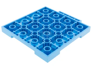 LEGO Stein, modifiziert 8 x 8 mit 1 x 4 Vertiefungen…