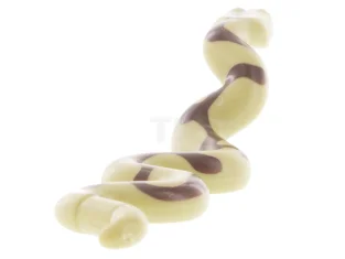 LEGO Slang, groot met opgeheven kop met zwarte ogen en donkerbruine…