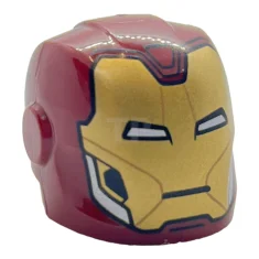 LEGO Helmet with Faceplate Pattern