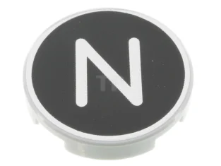 LEGO Tile 2 x 2 Round with Bottom O and Letter…