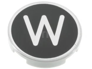 LEGO Tile 2 x 2 Round with Bottom O and Letter…