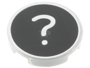 LEGO Tile 2 x 2 Round with Bottom O and '?'…