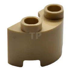 LEGO Brick 2 x 1 Half Round