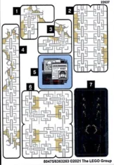 LEGO Sticker voor set 76185