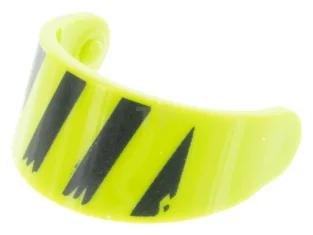 LEGO Minifigure, Visor Standard with Black Diagonal Stripes Pattern