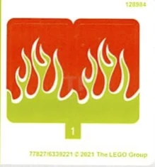 LEGO Sticker for Set 60299