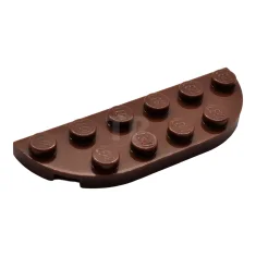 LEGO Plate 2 x 6 Round Corner Double