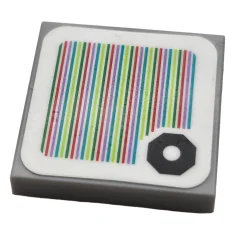 LEGO Tile 2 x 2 with Super Mario Scanner Code -…