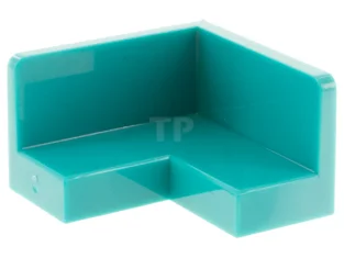 LEGO Panneau 2 x 2 x 1 Coin